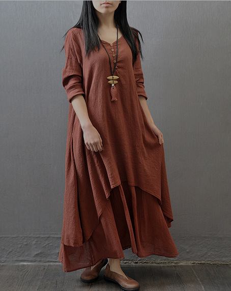 Brick red