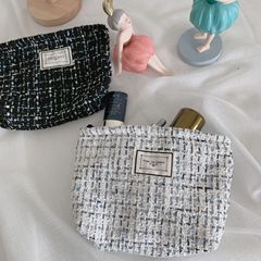 Large capacity temperament small fragrance cosmetic bag travel makeup fashion trend storage organizer bag for women