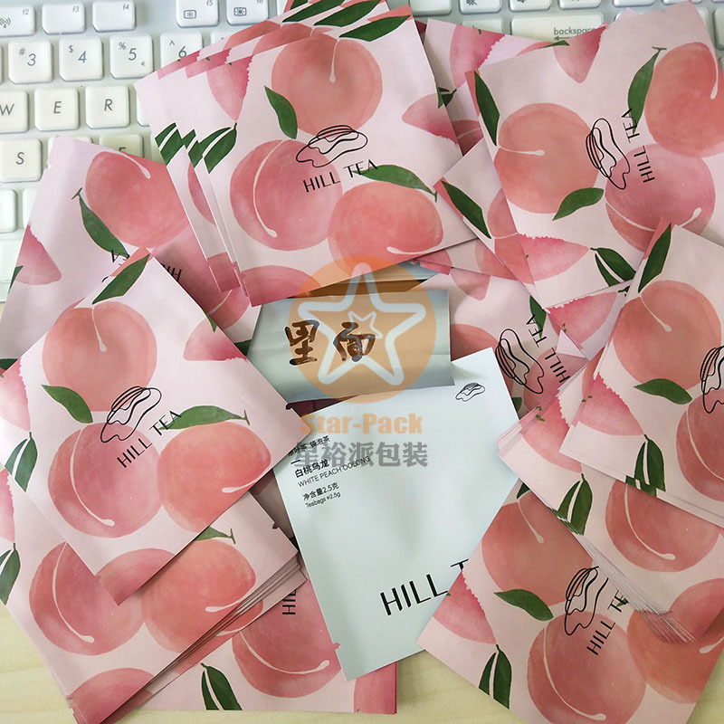 独立小泡袋铝箔袋防潮避光彩印茶叶袋