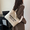 Capacious one-shoulder bag suitable for men and women, shopping bag, handheld small design backpack