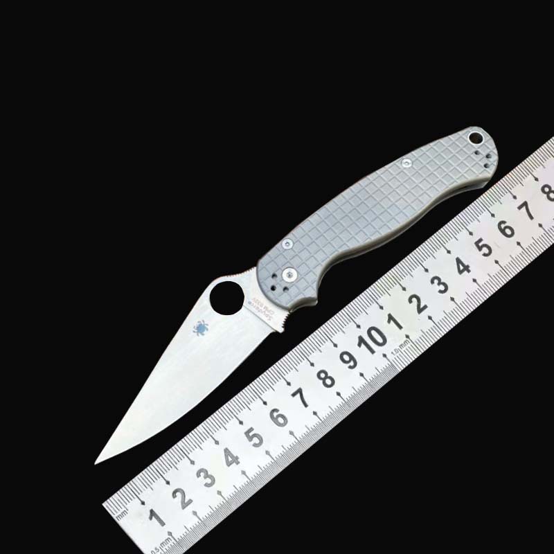 C81钛合金手柄折叠刀户外新款轴承功能硬度工具品质折叠小刀