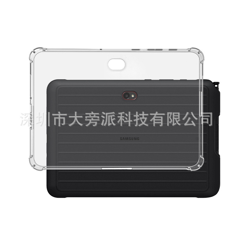 For Samsung Active4pro Protective Case Drop-resistant Transparent TAB ACTIVE4 PRO Soft Rubber Case Factory Store