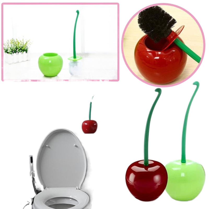 Toilet, brush