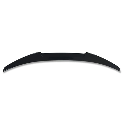 Suitable for Bmw 4 Series Convertible G23 (2021+ Model) Modification to M4 Style Rear Wing, Non-Destructive Installation, Blow-Molded (Fixed wind wing) - glossy-black