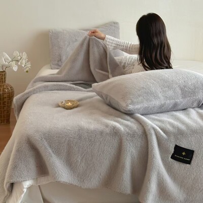 Handle flaw Mink cashmere Blanket These price 98 support Return and exchange