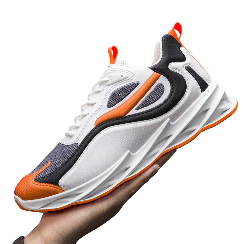 Calzado deportivo para hombre 2023 primavera nuevos zapatos de moda tejidos voladores zapatos casuales coreanos de moda zapatos de hombre al por mayor de comercio exterior