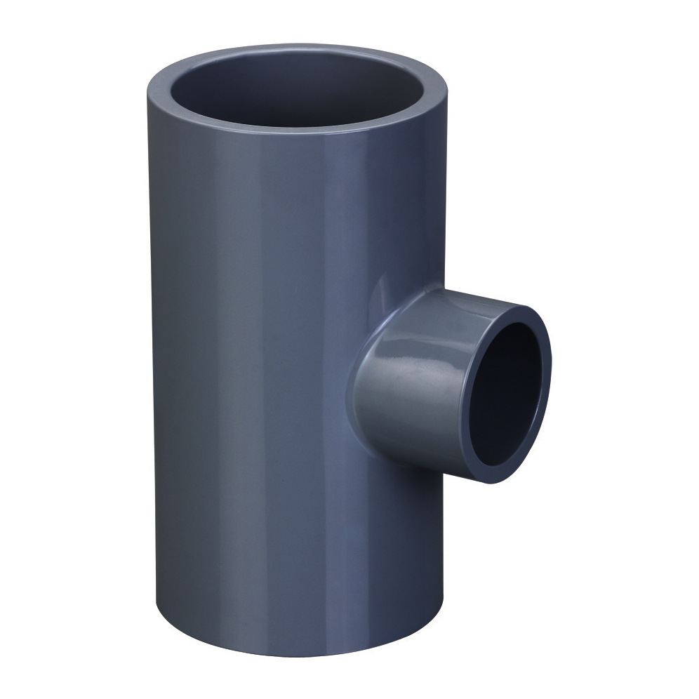 雁荡牌upvc三通 工业级正三通 佑利厂家直销 化工用耐酸碱