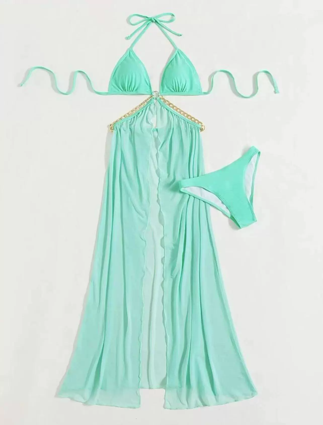 Черный купальный костюм в цвете, комплект, облегающий крой, европейский стиль