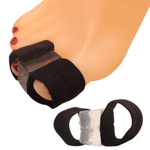 Cross-Border Toe Separator, Big Foot Bone Overlapping Thumb Separation, Men's and Women's Fiber Double Hole Set Thumb Valgus Orthosis