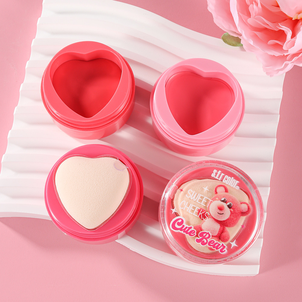 s.f.r color transfronterizo exclusivo para el color natural de la energía vital, el amor, el color blush monocromático con polvo image 3