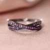 Fashionable ring, European style, wholesale, wish, simple and elegant design