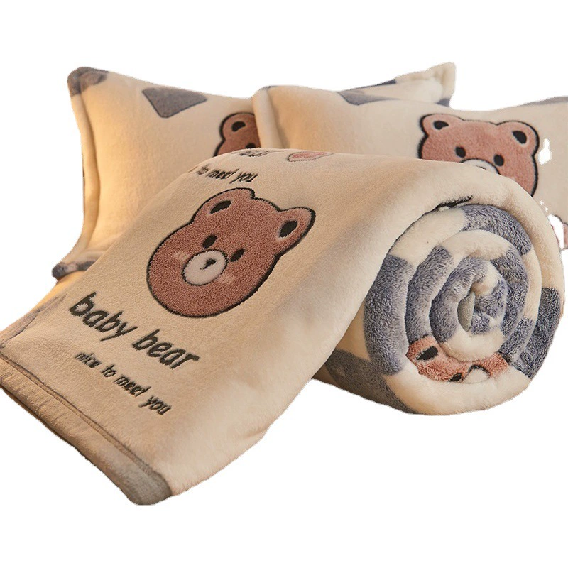 Одеяло Коралловое одеяло фланелевое одеяло мультяшное одеяло диван одеяло одиночное постельное белье одное одеяло с кондиционером одеяло