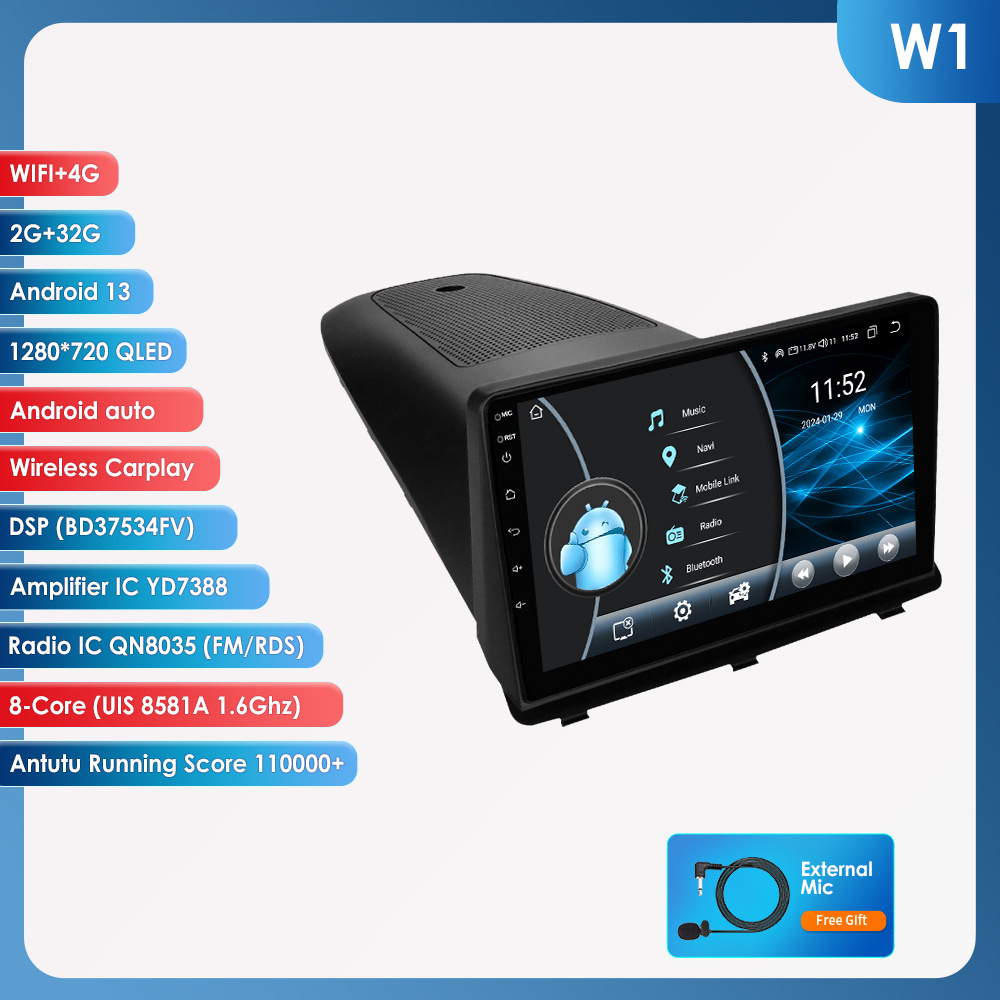 2 32G WIFI 4GLTE 8581A carplay eight nuclear