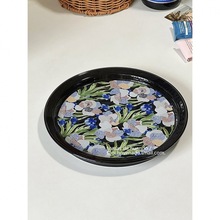 设计感小众西餐厅盘子咖啡厅餐盘点心盘甜品蛋糕盘下午茶平盘高级