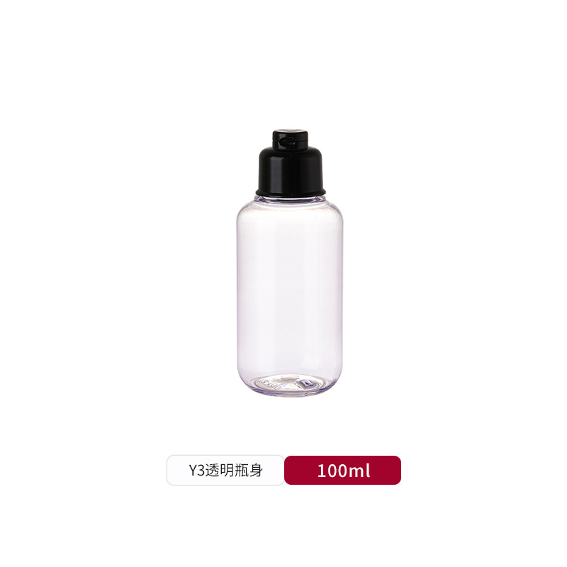 300 envases de botellas dispensadoras de cosméticos Pure Dew de Guangzhou, 200 en stock, botellas de plástico con tapas abatibles, botellas pulverizadoras
