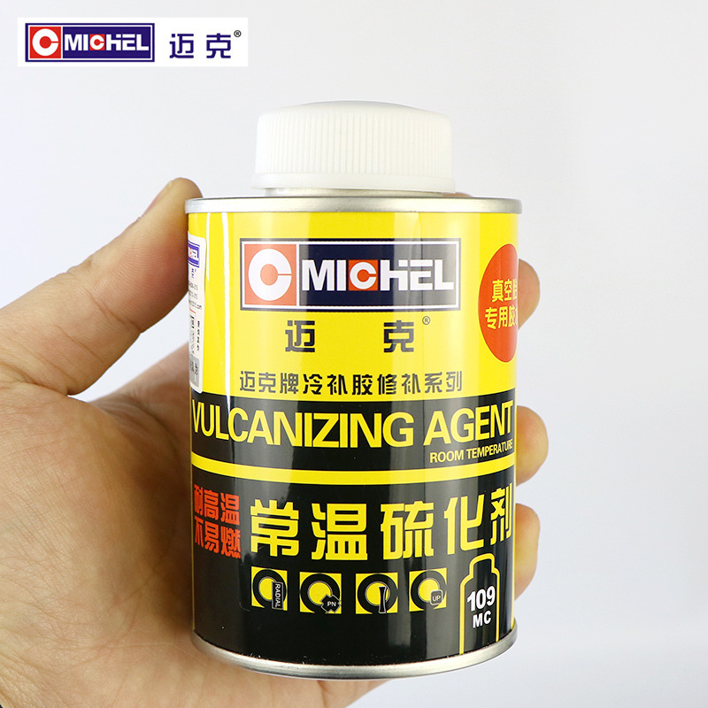 Venta al por mayor-American Mike neumático de vacío pegamento de reparación en frío pegamento de reparación de neumáticos de coche Mike neumático de vacío agente de vulcanización