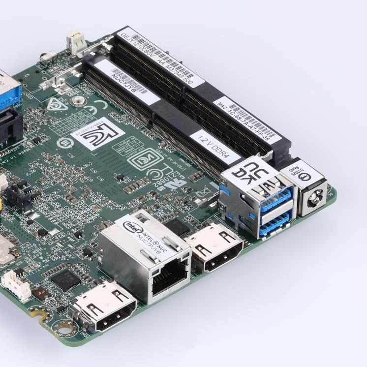 NUC7PJY主板奔腾J5005四核四线程工控NUC电脑ITX主机