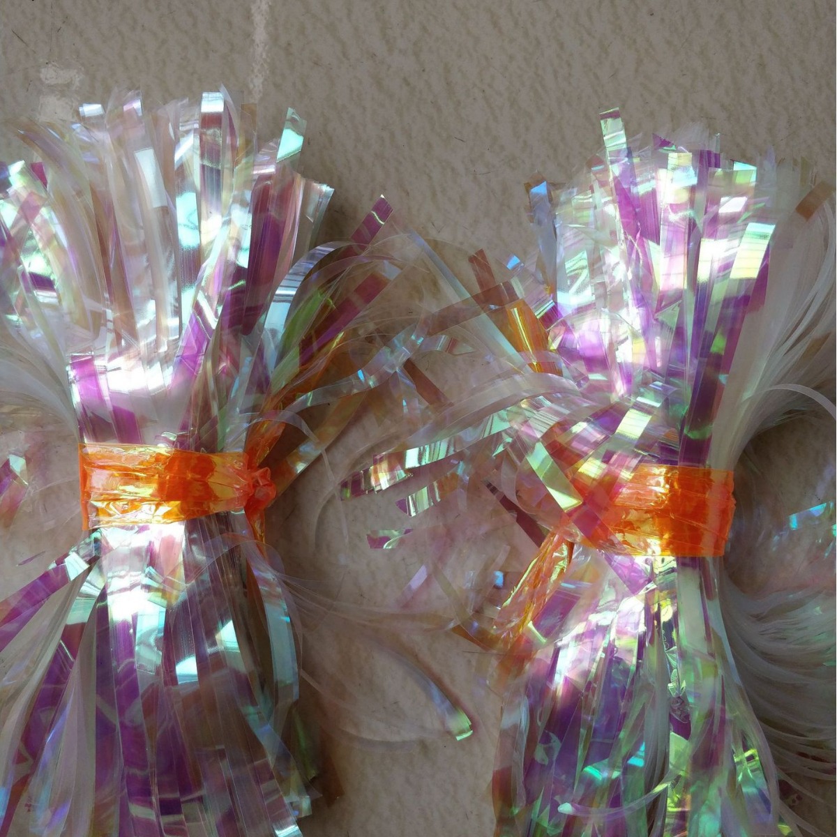 涤纶镀层彩膜裁断10毫米彩条酒红膜裁平直片军绿镭射闪亮丝带