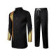 2024 Hot New Foreign Trade Cross-border Hot Sale Men's African Men's suit Bronzing Top and Trousers 2 Piece Set