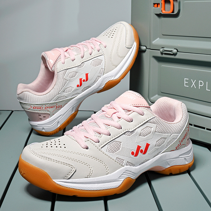 Zapatos de tenis comercio exterior nuevos zapatos de entrenamiento integral de moda para hombres y mujeres, zapatos de bádminton de pareja transpirables antideslizantes y resistentes al desgaste