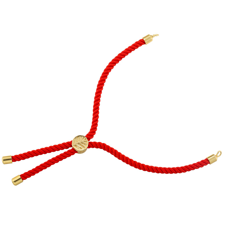 8g Weight Rope Jewelry Making Type Bracelets, Jewelry Accessories Classification 1 Piece Quantity cord Material Solid Color Pattern Knitting Design Simple Style Style 1 Piece Simple Style Solid Color Cord Knitting Rope Jewelry Accessories 15