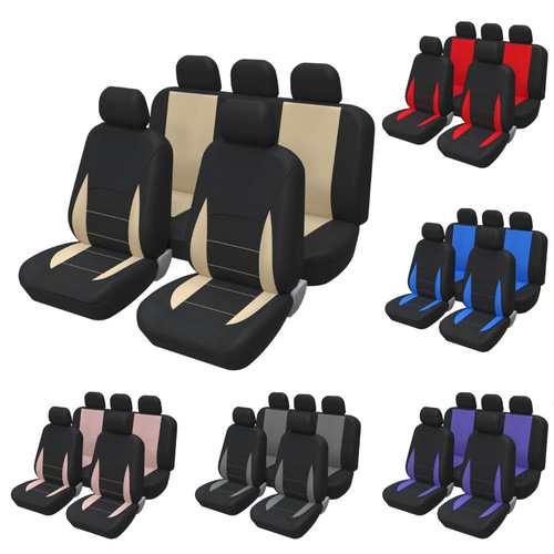 Universal Four-Season Car Seat Cover, Internet Star Seat Pad Cover, New Model for International Trade, Wholesale Eco-Friendly Polyester Car Seat Cover