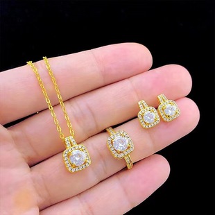 Cross-border hot selling full drill three-piece set domestic sales of major platforms explosions trembles fast hand generation in stock is sufficient