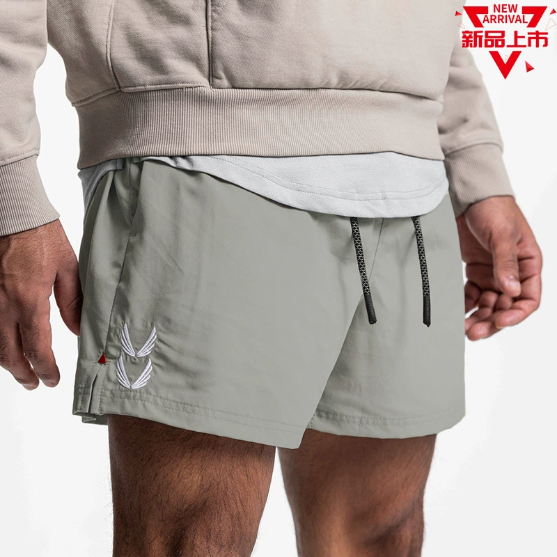 Мужские спортивные шорты для баскетбола и фитнеса 2023: дышащие, быстросохнущие, из полиэстера, три четверти длины, для бега и тренировок