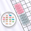 Spot 16 consecutive 8 different candy -shaped chocolate mold baking cake mold DIY drop glue silicone mold