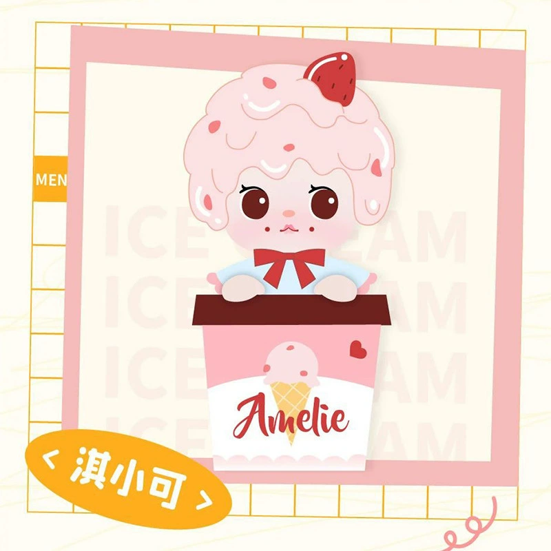 Китайская Фанг ТБЕ60862 Амели стикер-сюрприз коробка Amelie Snack Shop Shop Surprise Blind Blind Slayer Swing Decoration Doll