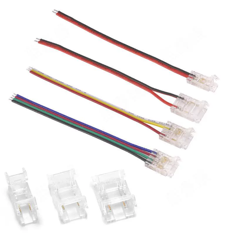 234P 5mm 8mm 10mm 迷你水晶扣 单边带线COB卡扣 无暗区卡扣