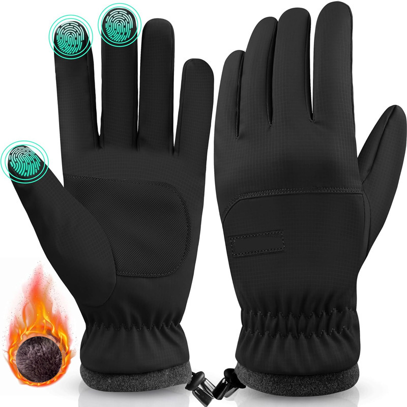 Winter Gloves Women Men Ski Gloves Liner Warm Touchscreen for Running Cycling Hiking