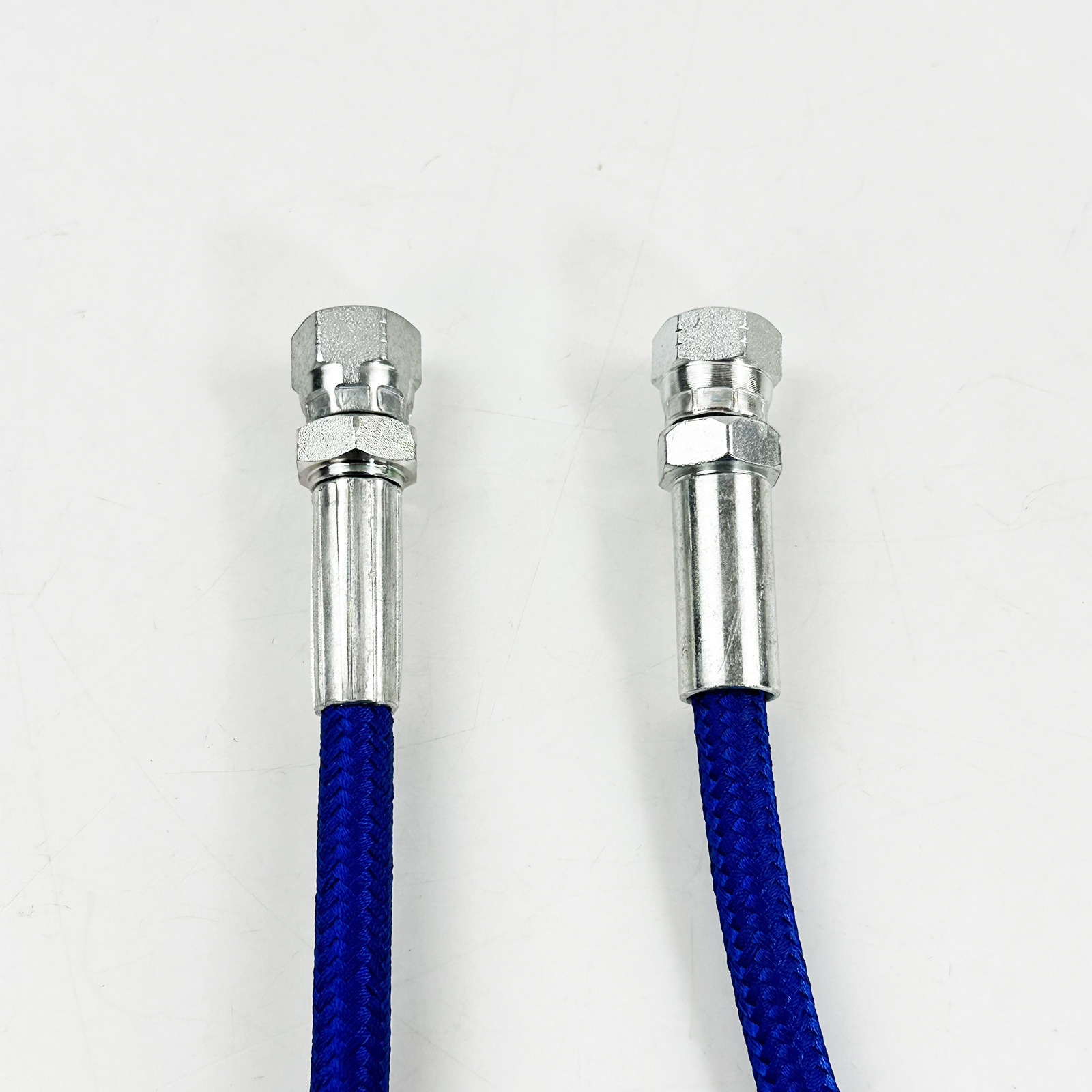 Engine Oil Pipe 30– 500cm An4Ptfe Silver Stainless Steel Braided Oil Pipe with High Temperature Resistance