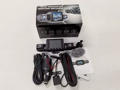 High-Definition Night Vision Driving | Driving recorder - 2inch-four-recordings-front-of-the-car-left-of-the-car-right-of-the-car-rear-of-the-car-without-wifi-version