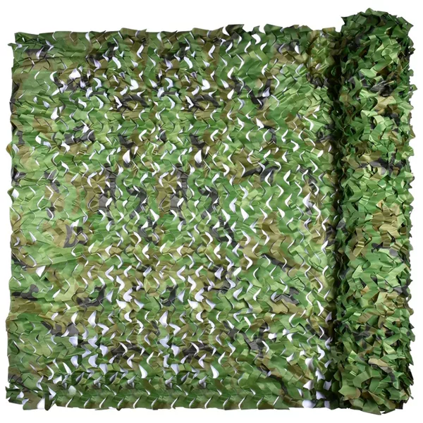 Cross-border camouflage netting, anti-aerial photography greening net, satellite blocking, thickened and encrypted outdoor sunshade net