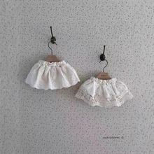 韩版婴幼儿女宝宝可爱甜美荷叶边公主短裙春夏秋蕾丝屁帘