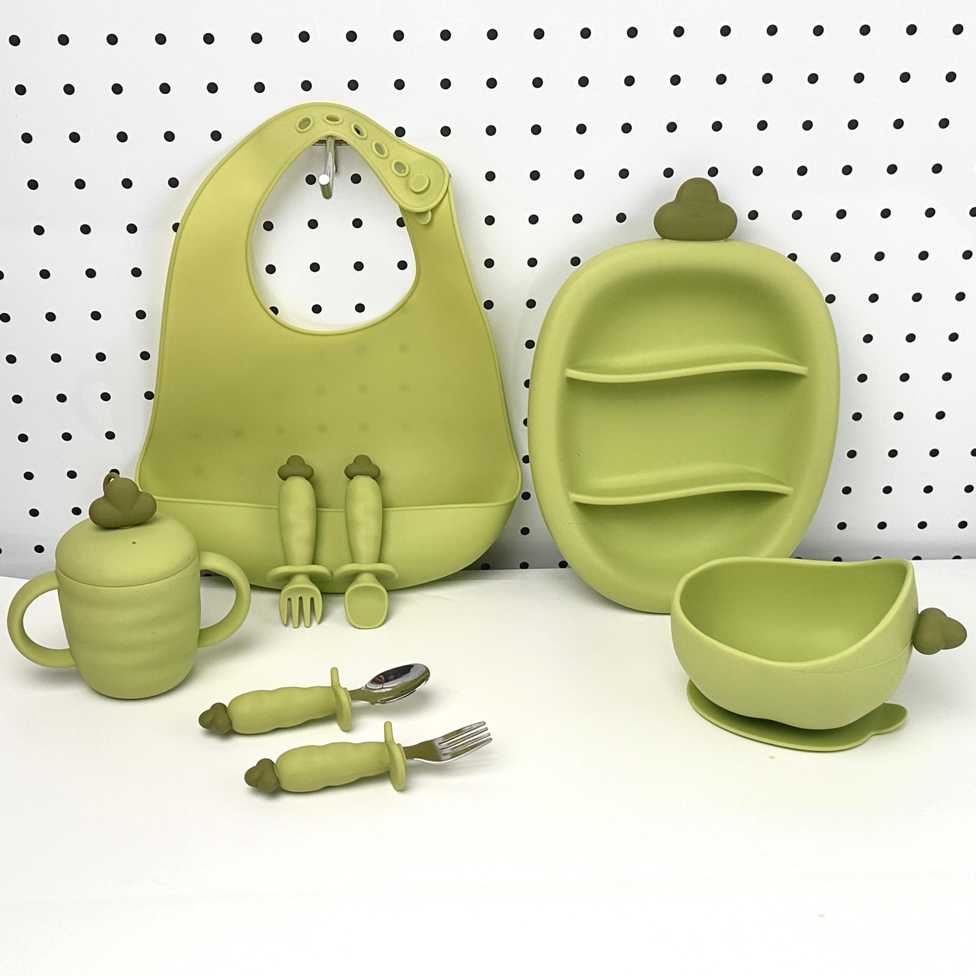 Carrot Feeding Set-Green (3)