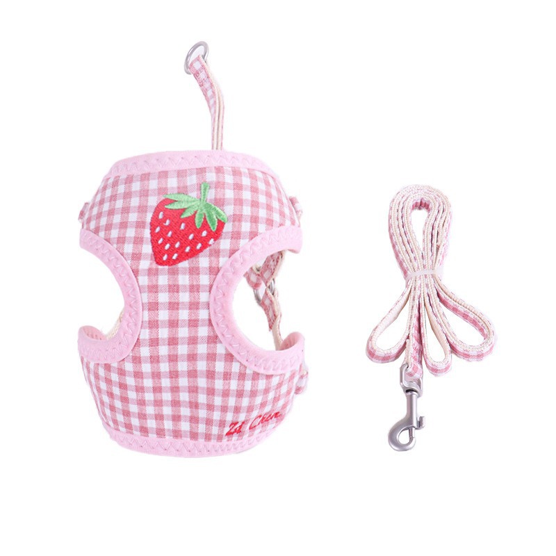 Cable de tracción para gatos confortable y ajustable chaleco de tracción para perros, perros pequeños y frescos para mascotas image 5