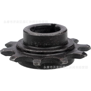 Mini motorcycle accessories 50CC 80CC bicycle engine 10-tooth small sprocket flywheel small chain disc 415