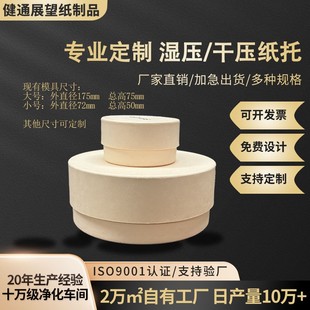 Customized Wholesale Disposable Pulp Box Packaging Box Wholesale Degradable Pulp Molded Storage Paper Plastic Box