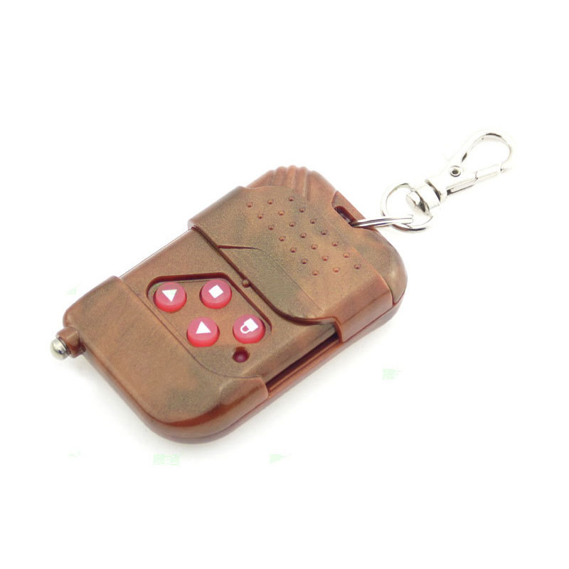 5伏带解码超外差接收模块配金属四键学习码遥控器433MHZ315MHZ