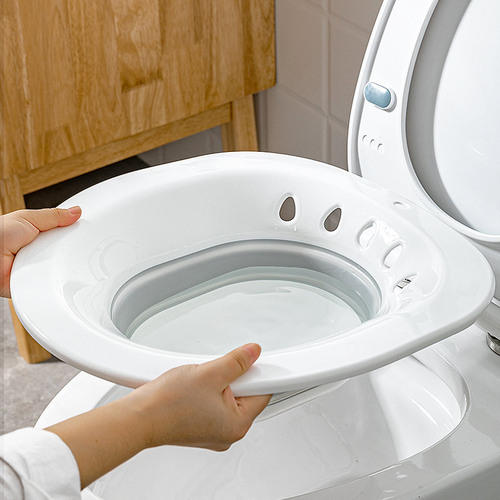 Folding bidet, squat-free, postpartum, gynecological and pregnant women's wash basin, hemorrhoid basin, ass washing basin, anorectal postoperative care basin