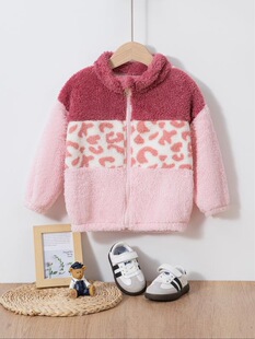 E 50219 Girl's Fleece Jacket Ůͯ��ů���� ���R�d�W���羳
