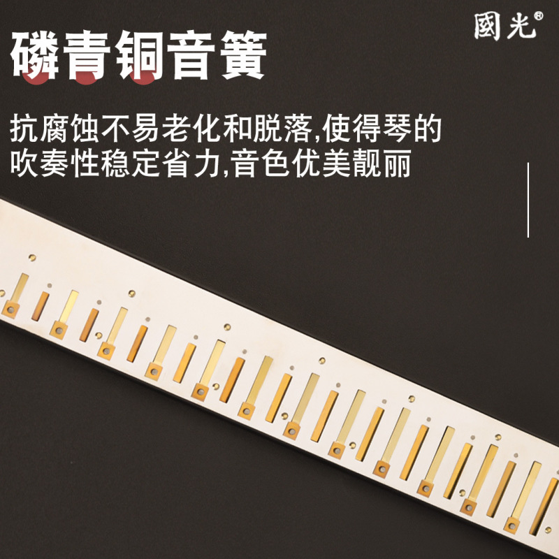 上海グォーグアンハーモニカ 24 穴 C キー大人初心者ポリフォニック学生発音記号記念モデル練習子供の入門レベル|undefined