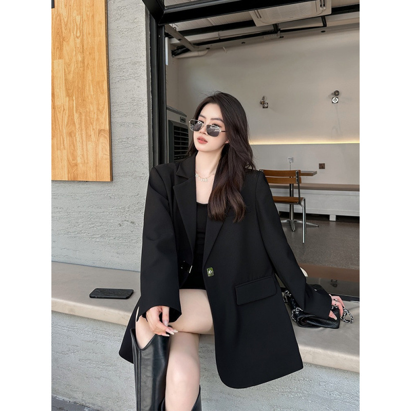 2026 Spring New Style High-End Plus-Size Women's Suit Jacket for Fat Women, Loose Casual Suit【6001】