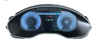 automobile instrument: Car Lcd Dashboard - audi-a6c7-2013-2018