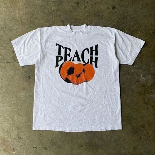 Summer Women Fruit Letter Pattern Printed T-shirts Y2k Haraj