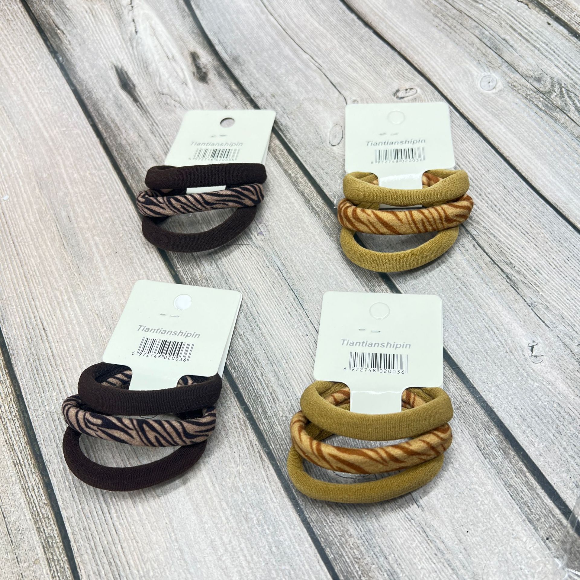 Gomas para el pelo coreanas – alta elasticidad, 8 unidades por pack, calidad económica