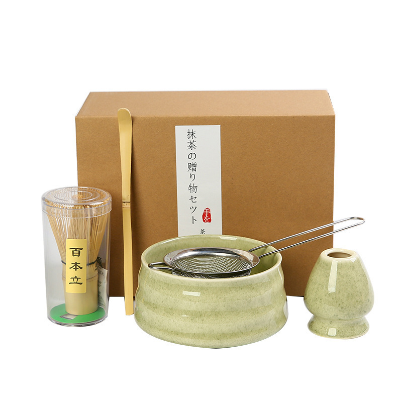 Cepillo de té de matcha de 100 centavos de matcha