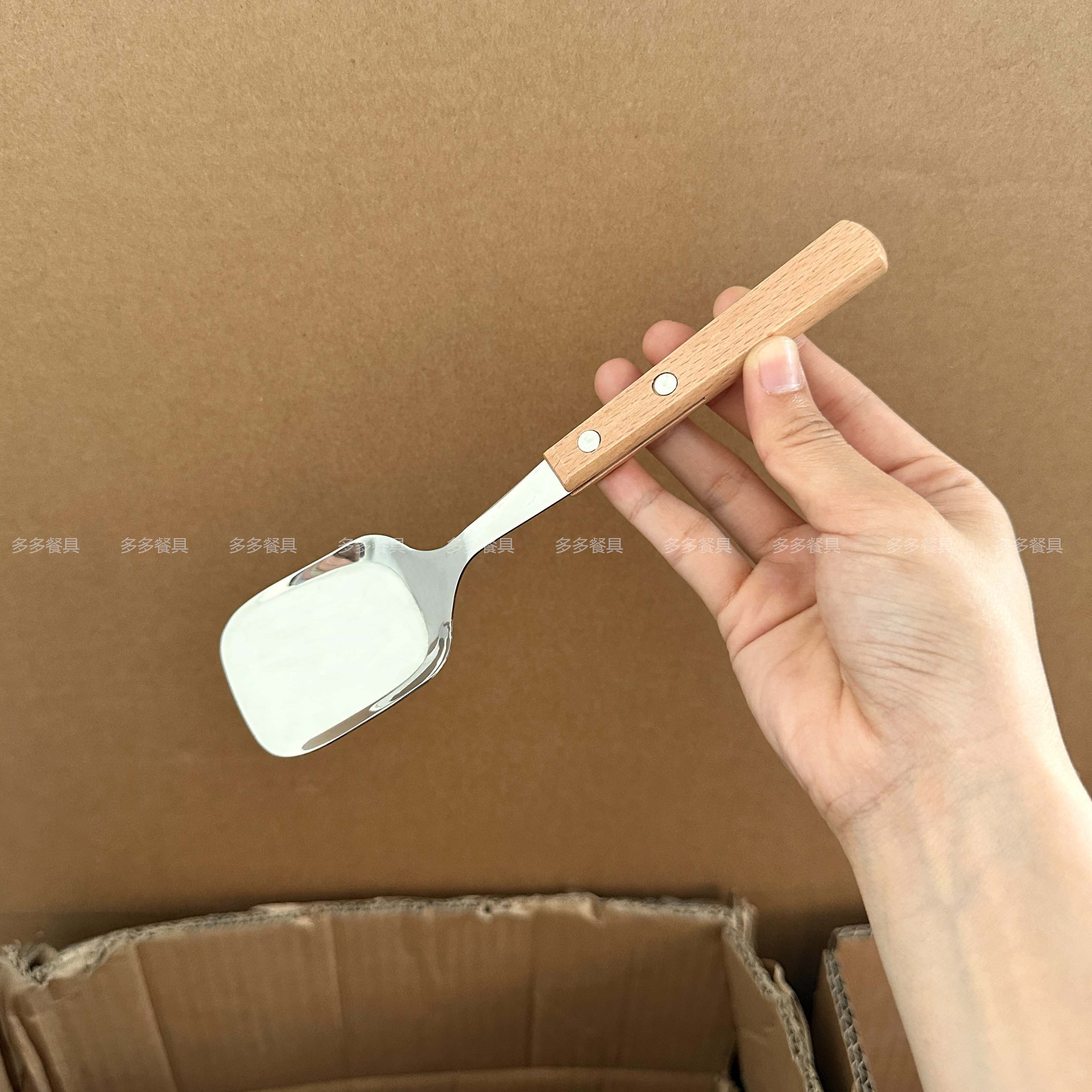 가벼운 나무 손잡이-공용 삽【304】